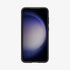 ACS05639 - Galaxy S23 Ultra Case Optik Armor in black showing the back with lens protector slot open